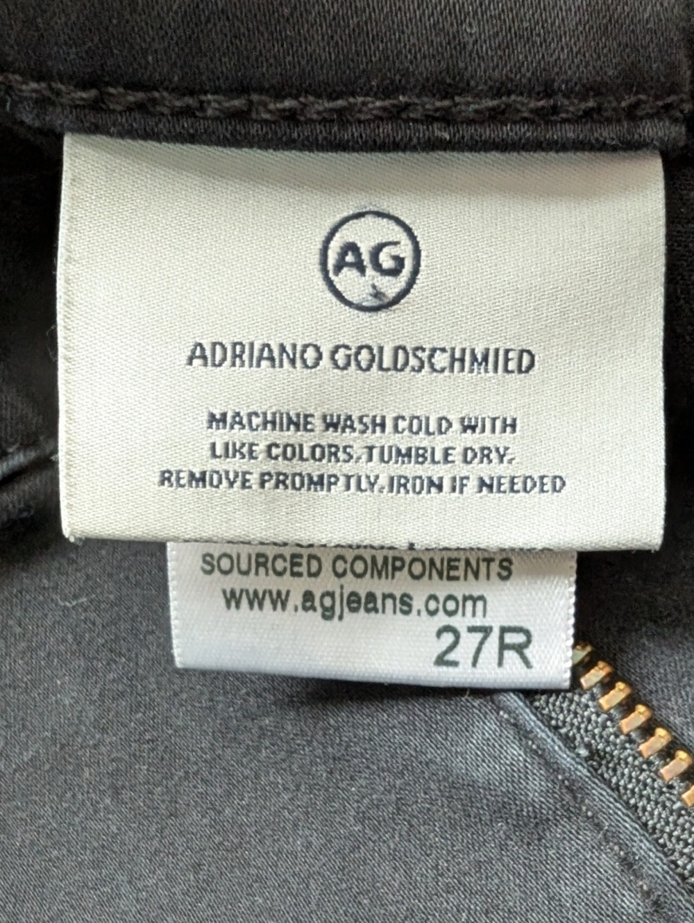 AG Adriano Goldschmied Abbey Ankle Jeans Women 27 Super Skinny Denim - Picture 12 of 15